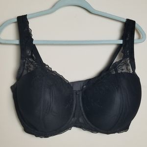 Lilyette Padded Lace Full Coverage Bra 40DD
